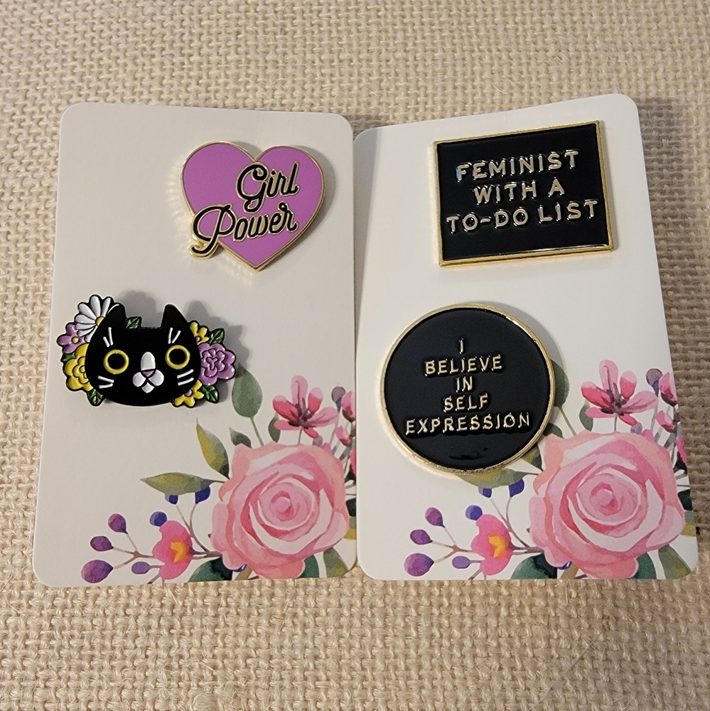 * Feminist Pin Party Pack *